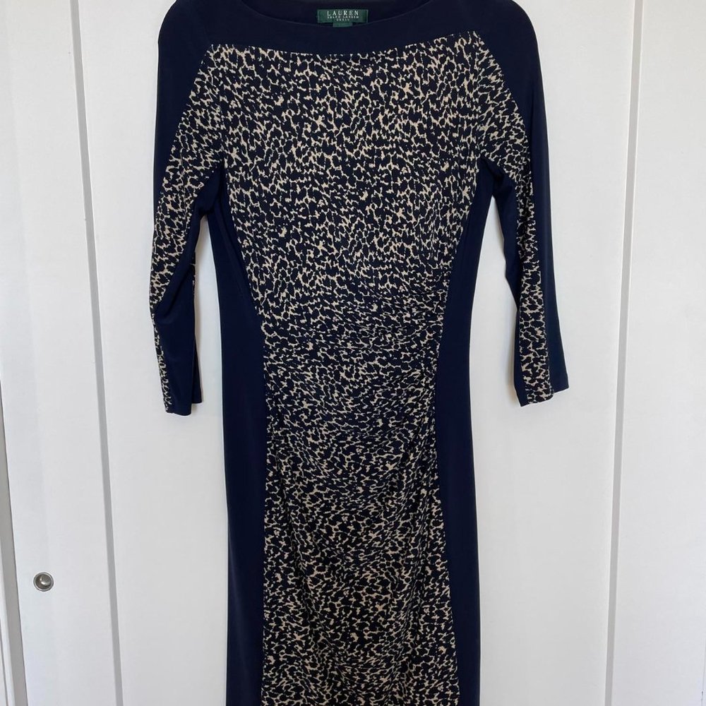 Lauren Animal Print Dress Size 2